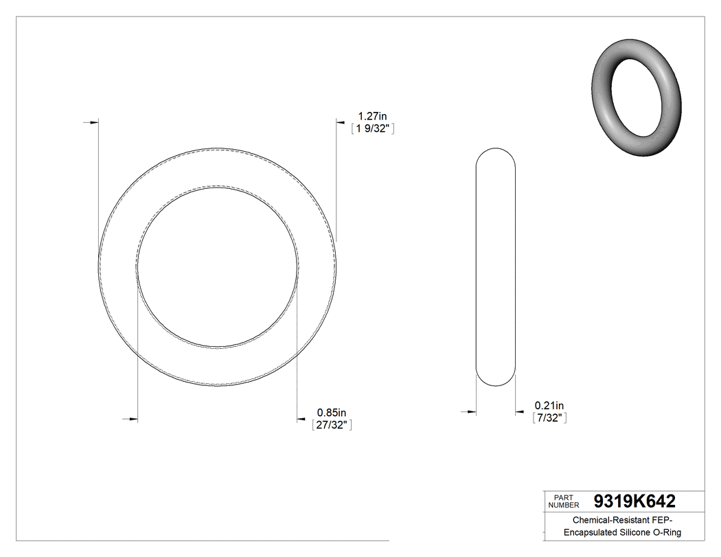 Technical drawing - 9319K642